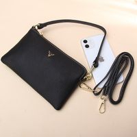 Genuine Leather Ladies Handbag Texture Versatile Deer Mobile Phone Bag main image 1