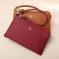 Genuine Leather Ladies Handbag Texture Versatile Deer Mobile Phone Bag main image 4