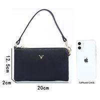 Genuine Leather Ladies Handbag Texture Versatile Deer Mobile Phone Bag main image 5