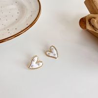 Heart Pearl Earrings 2021 New Trendy Earrings main image 4
