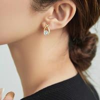 Korea's New Trendy Zircon Earrings Small Earrings main image 5