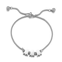 New Product Fashion Jewelry Stainless Steel Adjustable Bracelet Wholesale sku image 1