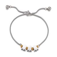 New Product Fashion Jewelry Stainless Steel Adjustable Bracelet Wholesale sku image 3