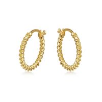 Fashion Simple Earrings Twist Earrings Personalized Thread Earrings Jewelry sku image 1