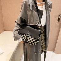 Autumn And Winter Fashion Houndstooth Texture Style Messenger Bag Wholesale sku image 1