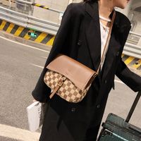 Autumn And Winter Fashion Houndstooth Texture Style Messenger Bag Wholesale sku image 2