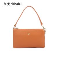 Genuine Leather Ladies Handbag Texture Versatile Deer Mobile Phone Bag sku image 5