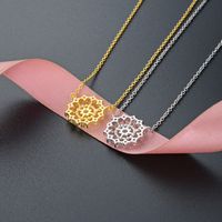 S925 Sterling Silver Personalized New Diamond Clavicle Chain Zircon Pendant Necklace main image 5