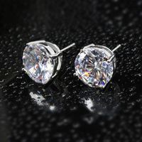 Korean Fashion Ear Jewelry Rhinestones Earrings Wholesale main image 1