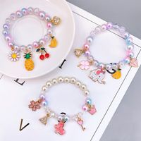 Children's Pearl Bracelet Cute Little Animal Bracelet Beaded Accessories main image 5