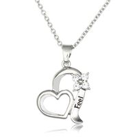 Elegant Personality Butterfly Diamond Valentine's Day Pendant Necklace main image 6