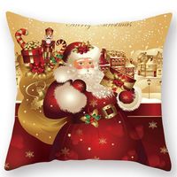 Fashion Peach Skin Christmas Pillowcase main image 1