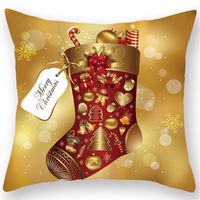 Fashion Peach Skin Christmas Pillowcase sku image 9