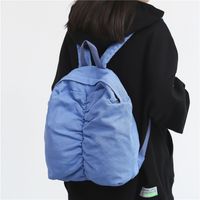Korean High School Birthday Retro Canvas Backpack College Student Casual Backpack Female main image 3