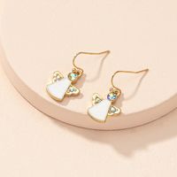 Simple Angel Wings Earrings Cute Pearl Earrings main image 4