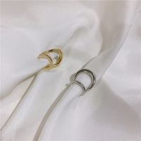 Korean Simple Without Piercing Ear Buckle Double Ring Ear Clip Ear Bone Clip main image 6