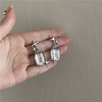 Design Meteor Crystal Star Gems Earrings Wholesale main image 4