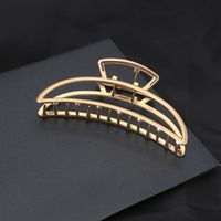 Fashion Simple Geometric Crescent Grasping Clip Rectangular Large Hairpin Wholesale main image 5