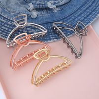 Europe And The United States New Hair Accessories Double Layer Big Catch Clip Wholesale main image 1