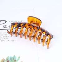 Factory Direct Sales European And American Hot Crystal Hair Accessories Crab Clamp Shark Clip Large Keel Grip Temperament Hair Clip main image 5