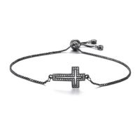 Hollow Cross Bracelet Adjustable European And American Jewelry main image 6