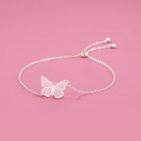 Hot Sale Ins Luminous Butterfly Bracelet Simple Fluorescent Accessories Anklet main image 6