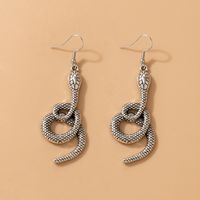 European And American Exaggerated Snake-shaped Earrings sku image 15