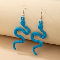 European And American Exaggerated Snake-shaped Earrings sku image 10