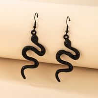 European And American Exaggerated Snake-shaped Earrings sku image 11