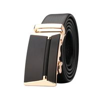 Men's Belt Edging Two-layer Cowhide Business Casual Jeans Trousers All-match Belt Wholesale main image 6