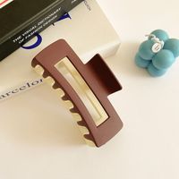 New Contrast Color Hairpin Female Bathing Plate Hair Clamping Head Shark Clip sku image 3