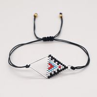 Ethnic Style Beads Hand-woven Triangle Geometry Bracelet sku image 18