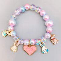 Children's Pearl Bracelet Cute Little Animal Bracelet Beaded Accessories sku image 2