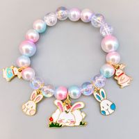 Children's Pearl Bracelet Cute Little Animal Bracelet Beaded Accessories sku image 6