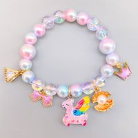 Children's Pearl Bracelet Cute Little Animal Bracelet Beaded Accessories sku image 27