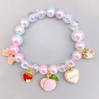 Children's Pearl Bracelet Cute Little Animal Bracelet Beaded Accessories sku image 12