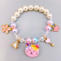 Children's Pearl Bracelet Cute Little Animal Bracelet Beaded Accessories sku image 17