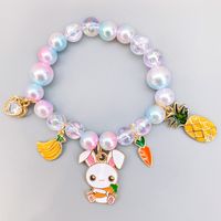 Children's Pearl Bracelet Cute Little Animal Bracelet Beaded Accessories sku image 28