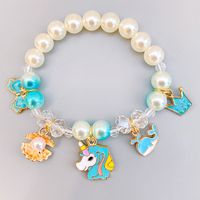 Children's Pearl Bracelet Cute Little Animal Bracelet Beaded Accessories sku image 23