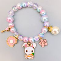 Children's Pearl Bracelet Cute Little Animal Bracelet Beaded Accessories sku image 24