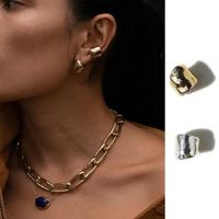 Wholesale Jewelry Geometric Alloy No Inlaid Plating Earrings sku image 1