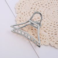Fashion Simple Hair Accessories European And American Triangle Metal Grab Clip Wholesale sku image 2