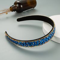 Trendy Headband Color Full Diamond Hairband sku image 3