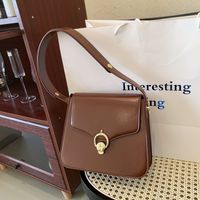 Retro Bag Autumn And Winter New Fashion One-shoulder Messenger Bag Ins Texture Simple Small Square Bag main image 1