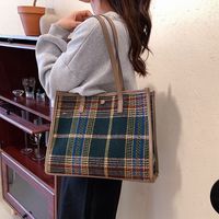 Popular Casual Bag Large Capacity Texture Simple Messenger Single Shoulder Tote Bag main image 5