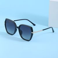 Fashion Polarized Metal Splicing Frame Sunglasses Wholesale main image 4