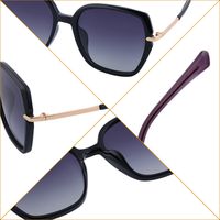 Fashion Polarized Metal Splicing Frame Sunglasses Wholesale main image 5