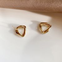 Retro Pearl Diamond Drop-shaped Temperament Design Earrings Wholesale main image 6