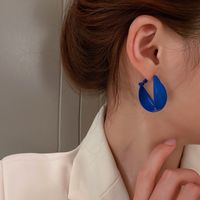 Silver Needle Korean Blue Multi-layer Niche Temperament Earrings Earrings Women main image 6