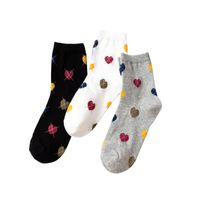 Lange Socken Herz Muster Niedliche Röhren Socken Koreanische Socken Frühling Und Sommer main image 6